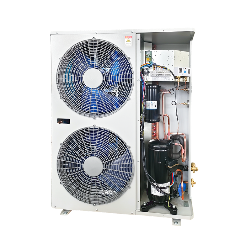 Side Air Outlet Condensing Unit(Using Panasonic Compressor) 3-12HP